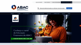 What Abac.org.br website looks like in 2024 