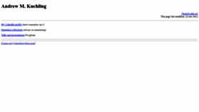 What Amk.ca website looked like in 2024 (1 year ago)