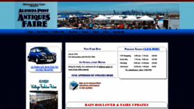 What Alamedapointantiquesfaire.com website looks like in 2024 