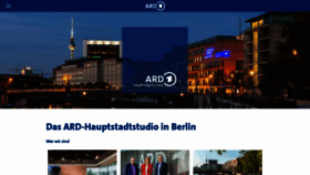 What Ard-hauptstadtstudio.de website looks like in 2024 