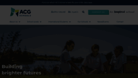 What Acgedu.com website looks like in 2024 