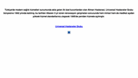 What Almanhastanesi.com.tr website looked like in 2011 (12 years ago)