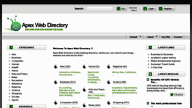 What A-p-e-x.org website looked like in 2011 (12 years ago)
