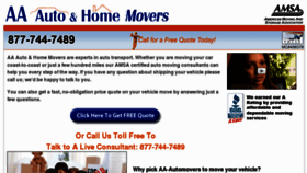 What Aa-automovers.com website looked like in 2011 (12 years ago)