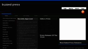 What Buzzedpress.com website looked like in 2011 (12 years ago)