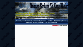 What Bekerjadikapalpesiar.com website looked like in 2011 (12 years ago)