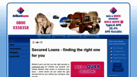 What Brilliantloans.co.uk website looked like in 2011 (12 years ago)