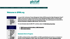 What Bpmi.org website looked like in 2011 (12 years ago)