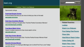 What Bexi.org website looked like in 2011 (13 years ago)