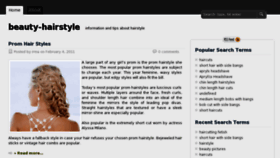 What Beauty-hairstyle.com website looked like in 2011 (12 years ago)