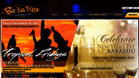 What Babaluu.com website looked like in 2011 (12 years ago)