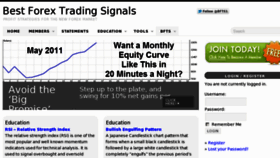 What Best-forex-trading-signals.com website looked like in 2011 (12 years ago)