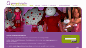 What Babiesandbutterflies.nl website looked like in 2012 (12 years ago)