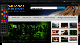 What Baixarjogoscompletos.com website looked like in 2012 (12 years ago)