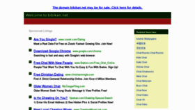 What Bibikan.net website looked like in 2012 (12 years ago)