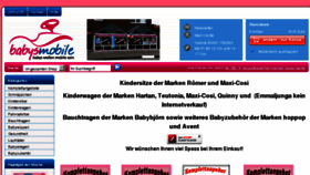 What Babysmobile.de website looked like in 2011 (13 years ago)
