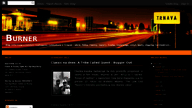 What Burner.sk website looked like in 2012 (12 years ago)