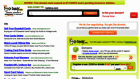 What Betdos.com website looked like in 2012 (12 years ago)