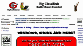 What Bigclassifieds.net website looked like in 2012 (12 years ago)