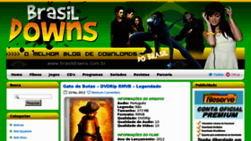What Brasildowns.com.br website looked like in 2012 (12 years ago)