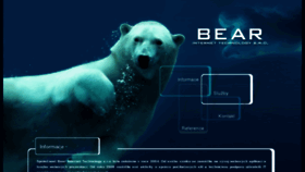 What Bear.cz website looked like in 2012 (12 years ago)