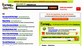 What Betperfect.com website looked like in 2012 (12 years ago)