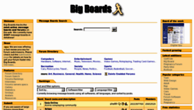 What Big-boards.com website looked like in 2012 (12 years ago)