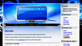 What Brownweb.com.au website looked like in 2011 (13 years ago)