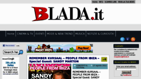 What Blada.it website looked like in 2012 (12 years ago)