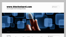 What Blockwizard.com website looked like in 2012 (12 years ago)