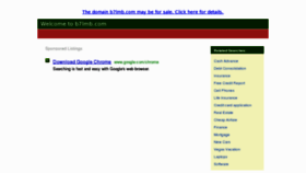 What B7lmb.com website looked like in 2012 (12 years ago)