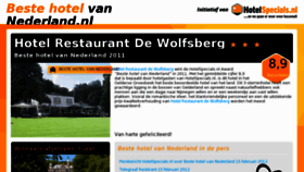 What Bestehotelvannederland.nl website looked like in 2012 (14 years ago)