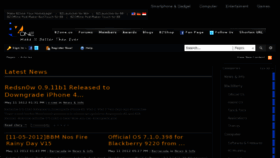 What Bzone.us website looked like in 2012 (11 years ago)