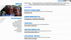 What Bexi.org website looked like in 2012 (13 years ago)