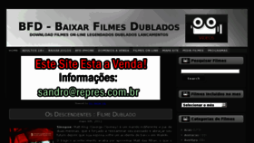 What Baixarfilmesdublados.com.br website looked like in 2012 (11 years ago)