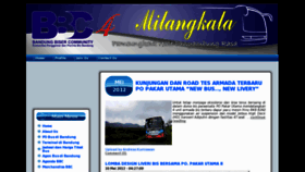 What Bandungbiser.com website looked like in 2012 (11 years ago)