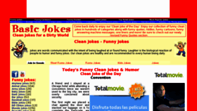 What Basicjokes.com website looked like in 2012 (11 years ago)