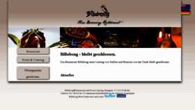 What Billabong.de website looked like in 2012 (11 years ago)