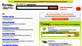 What Betperfect.com website looked like in 2011 (13 years ago)