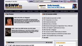 What Bsww.de website looked like in 2012 (11 years ago)