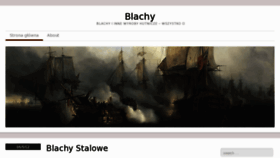 What Blachy.info website looked like in 2012 (11 years ago)