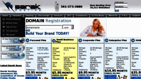 What Barakhosting.com website looked like in 2011 (13 years ago)