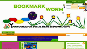 What Bookmarkworm.com website looked like in 2012 (11 years ago)