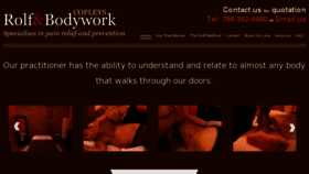 What Bostonbestmassage.com website looked like in 2012 (11 years ago)