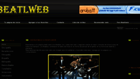 What Beatlweb.com website looked like in 2012 (11 years ago)