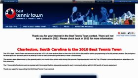 What Besttennistown.com website looked like in 2012 (11 years ago)