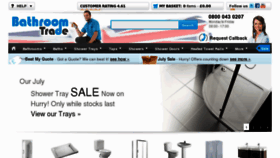 What Bathroomtrade.co.uk website looked like in 2012 (11 years ago)