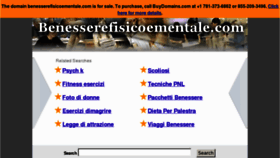 What Benesserefisicoementale.com website looked like in 2012 (11 years ago)