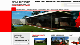 What Bomsucesso.de website looked like in 2012 (11 years ago)