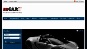 What Becar.net website looked like in 2012 (11 years ago)